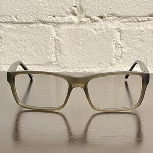 Eddie Bauer 8324 Eyeglasses Frame Moss Green Flex 53-16-140 Unisex Rectangle EUC